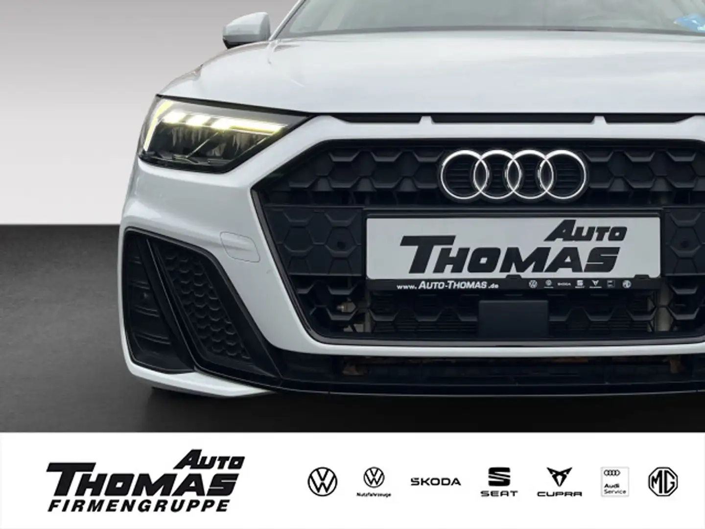 Audi A1 S line 30 TFSI S line Weiß - 1