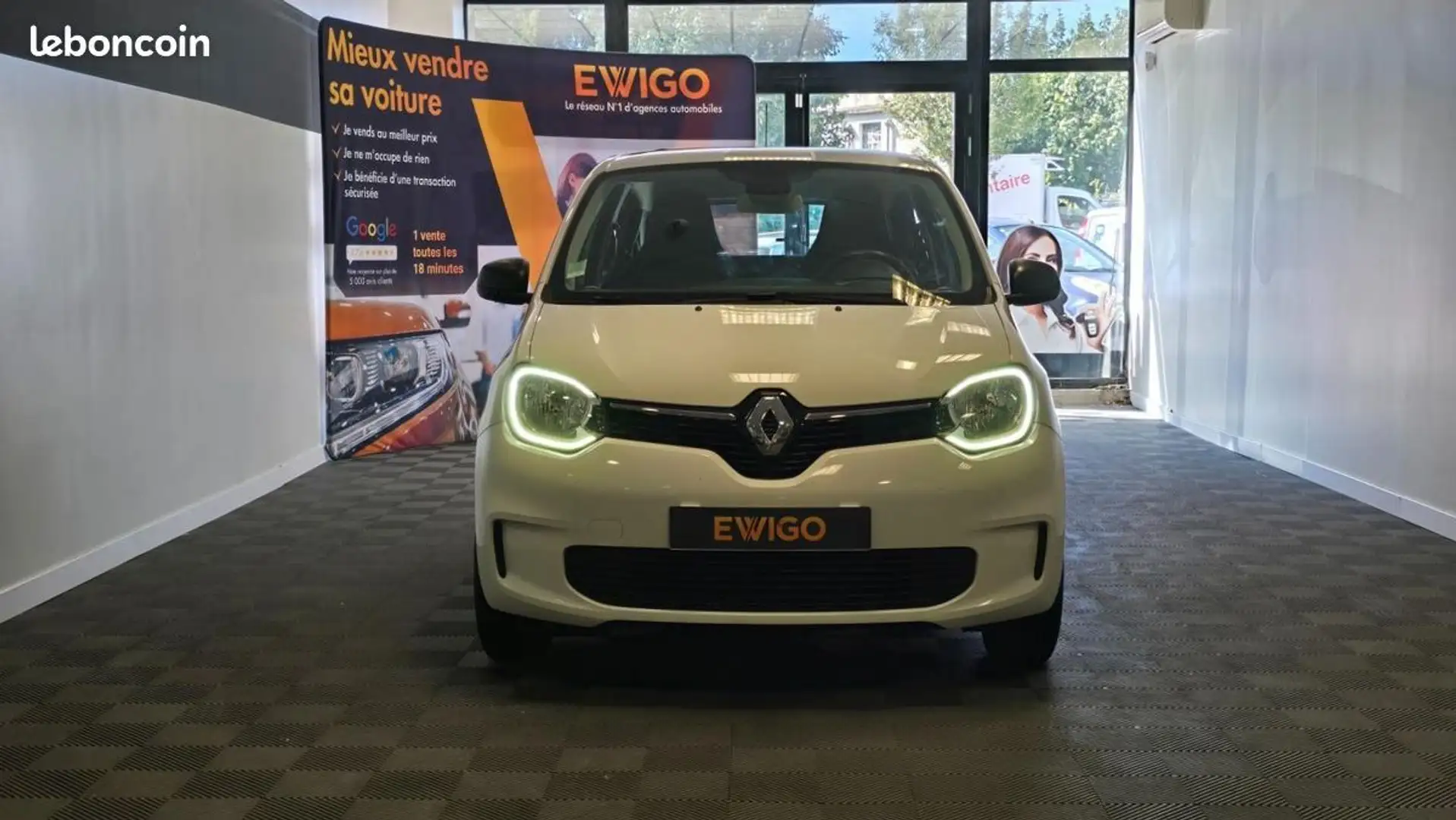 Renault Twingo 1.0 SCE 65ch LIFE Blanc - 2