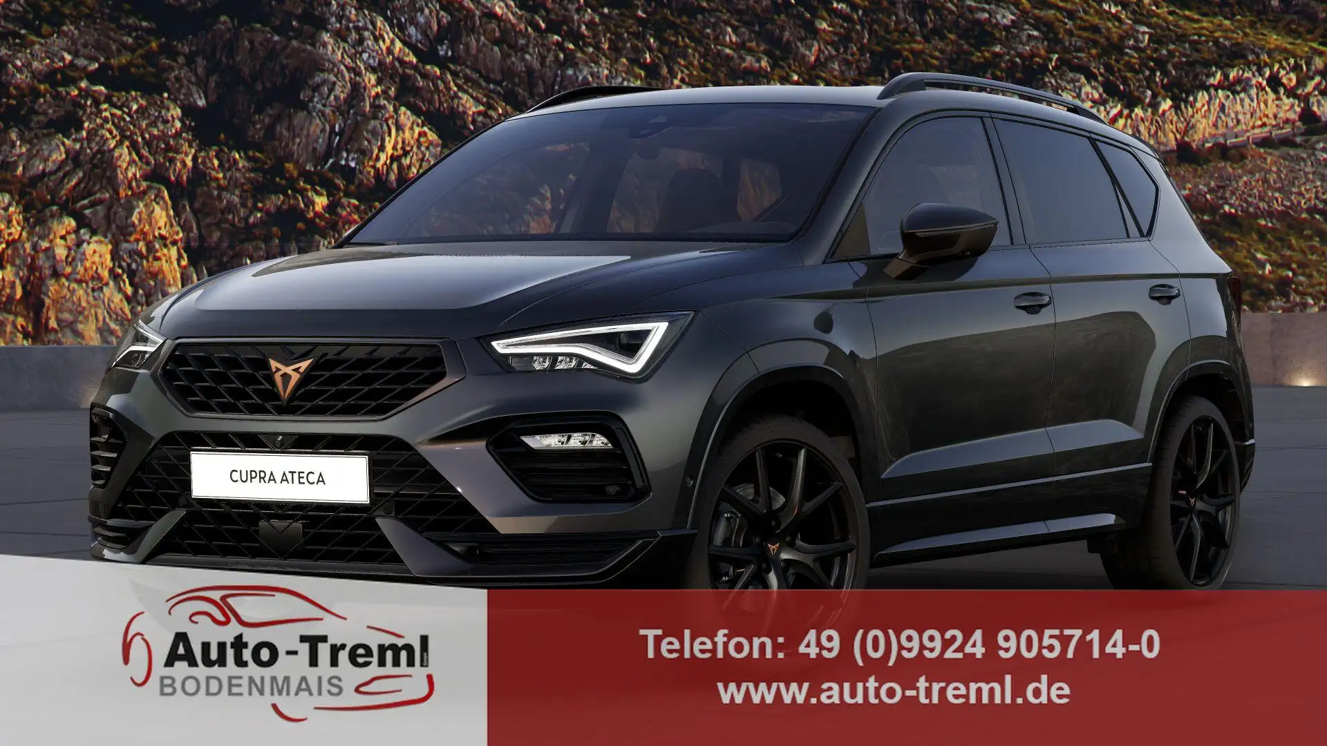 CUPRA Ateca 2.0 TSI DSG 190 PS 4Drive Pano AHK el.Sitz Top ... Grau - 1