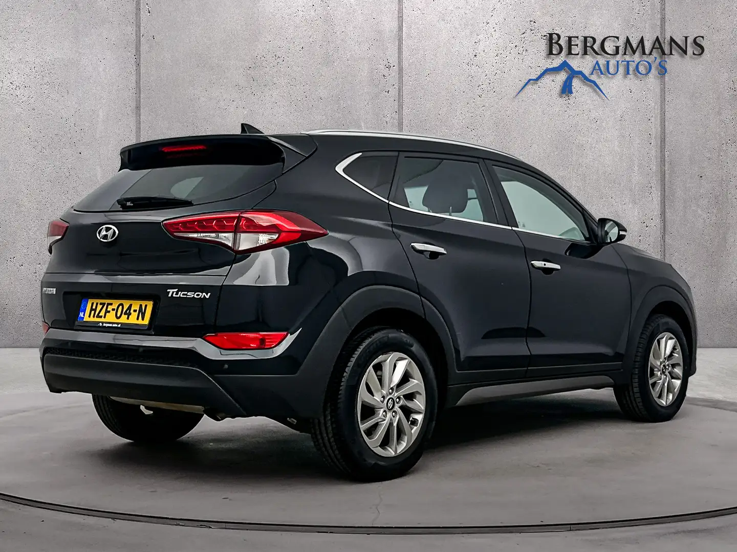 Hyundai TUCSON - 1.6 GDi Comfort // LEDER // GOED ONDERHOUDEN // Zwart - 2