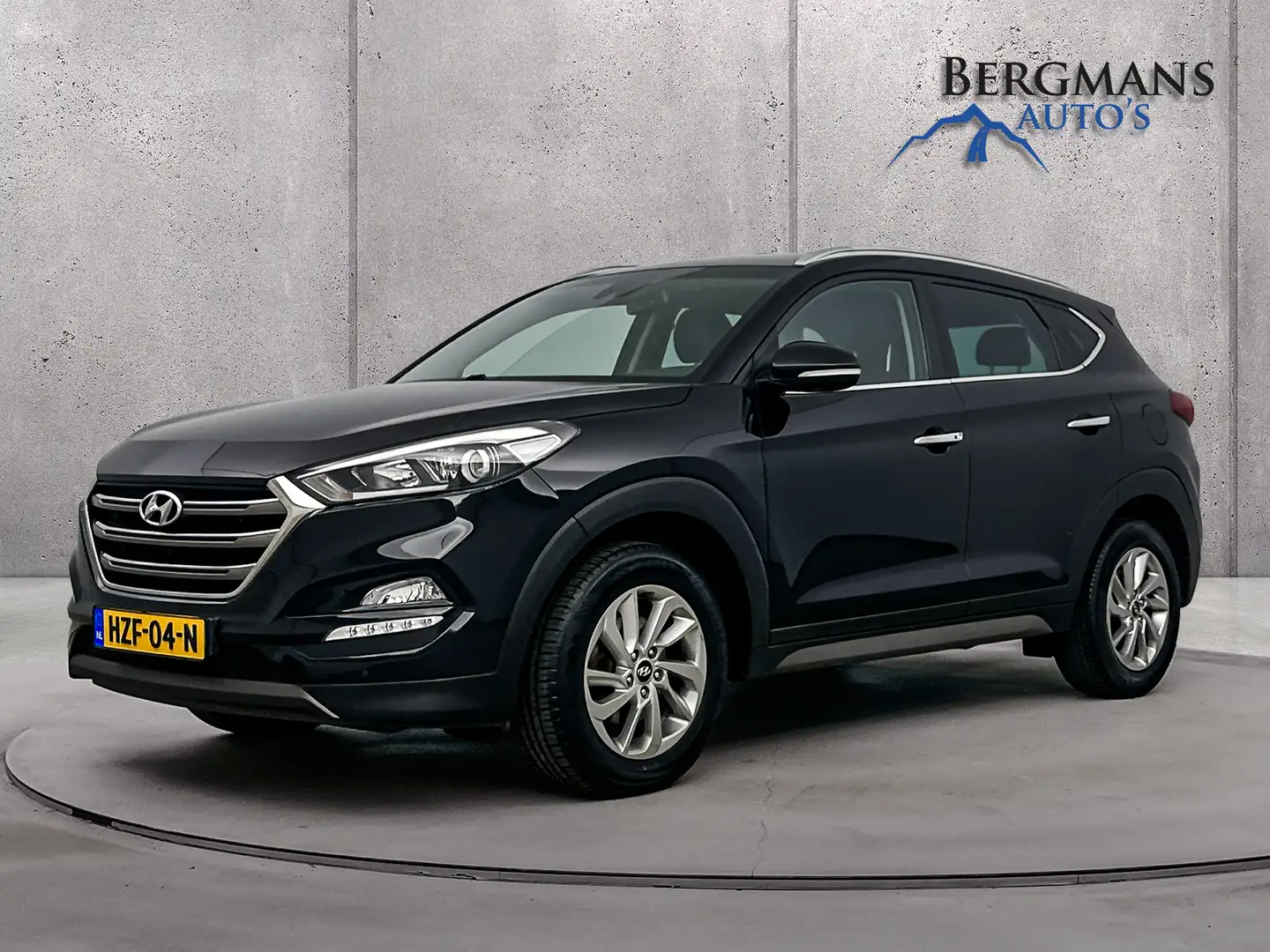 Hyundai TUCSON - 1.6 GDi Comfort // LEDER // GOED ONDERHOUDEN // Zwart - 1