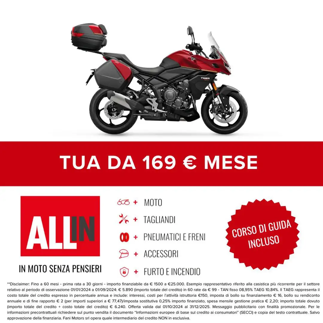 Triumph Tiger 800 Sport Tour Czerwony - 2