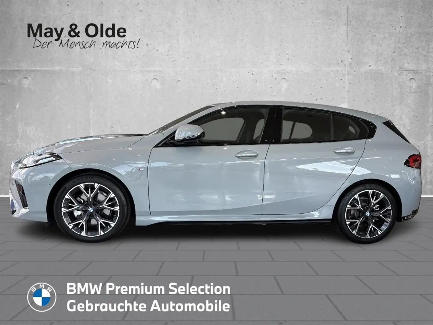 BMW 120 i M SPORT LED ACC RFK T-LEDER SHZ NAVI Digitales C Grau - 2