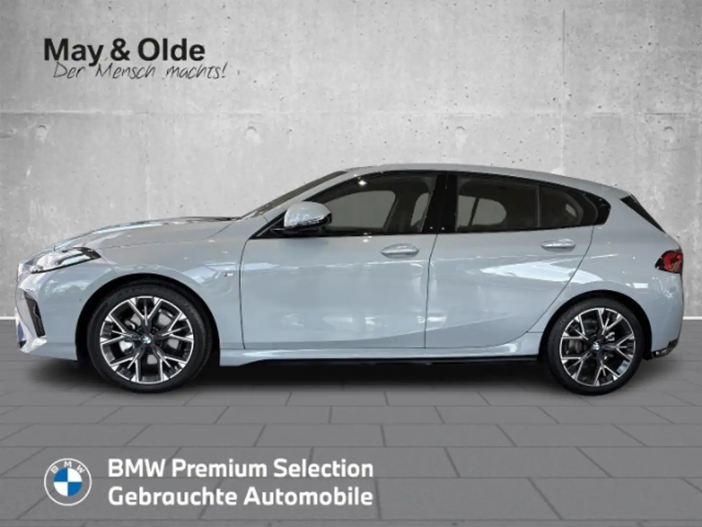 BMW 120 i M SPORT LED ACC RFK T-LEDER SHZ NAVI Digitales C Gris - 2