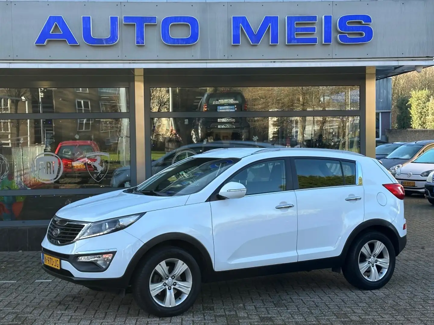 Kia Sportage 2.0 X-ECUTIVE BN Airco Cruise  Camera Stoelverwarm Weiß - 1