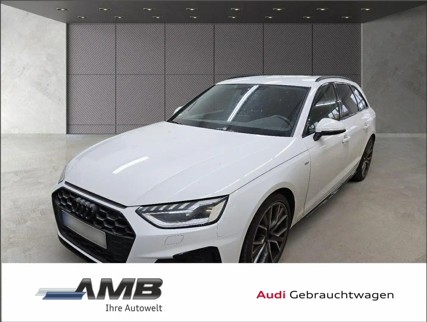 Audi A4 S line competition 35 TFSI S-tr./Matrix Weiß - 1