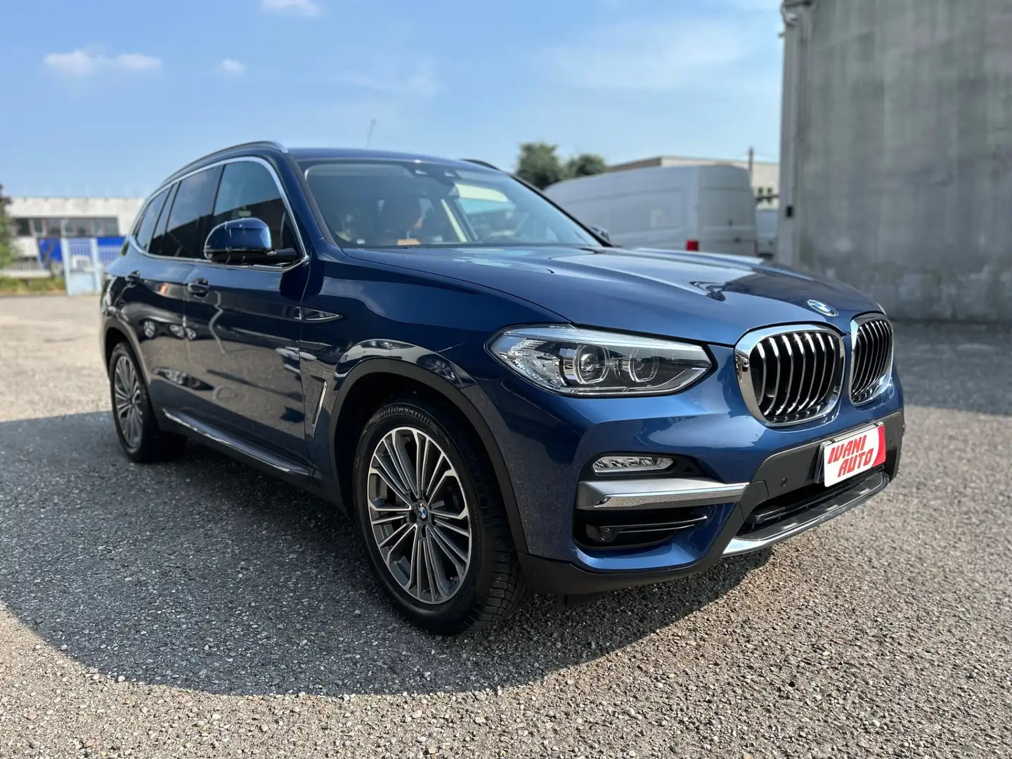 BMW X3 xDrive25d Luxury Bleu - 1