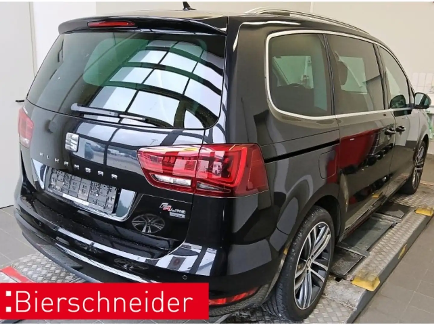 SEAT Alhambra 2.0 TDI DSG 4Drive FR AHK 7SITZE STANDH Czarny - 2