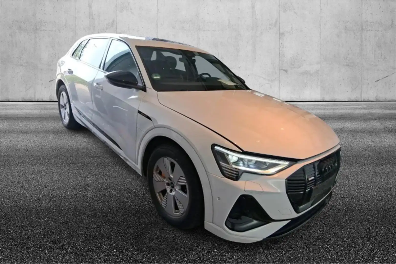 Audi e-tron 55 quattro S line edition Blanc - 1