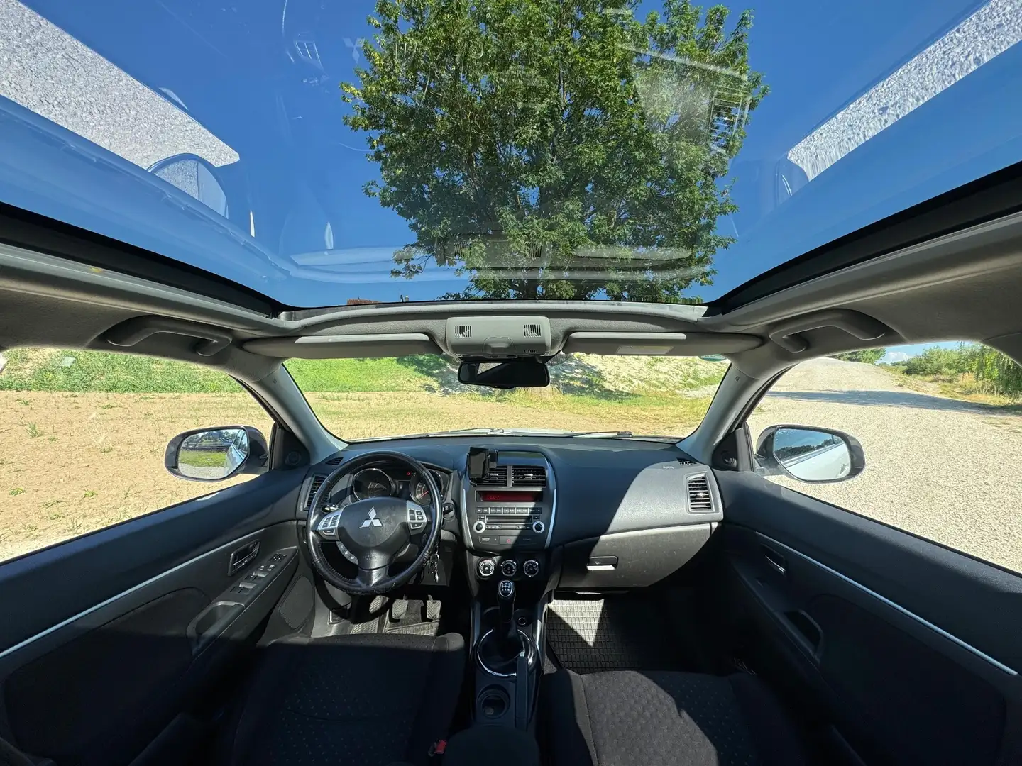 Mitsubishi ASX 1.6 2WD Intense Panoramadach 1.Hand Blanc - 2