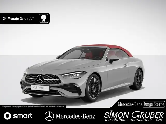 Mercedes-Benz CLE 450 4M Cabrio AMG Leder rot 360 Burm 19 Zoll