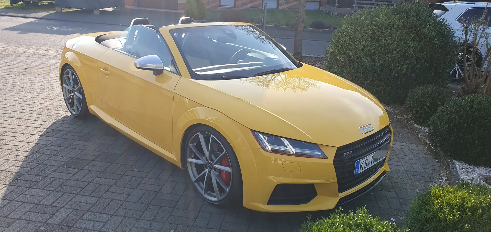 Audi TTS Roadster S tronic ohne OPF Žlutá - 2