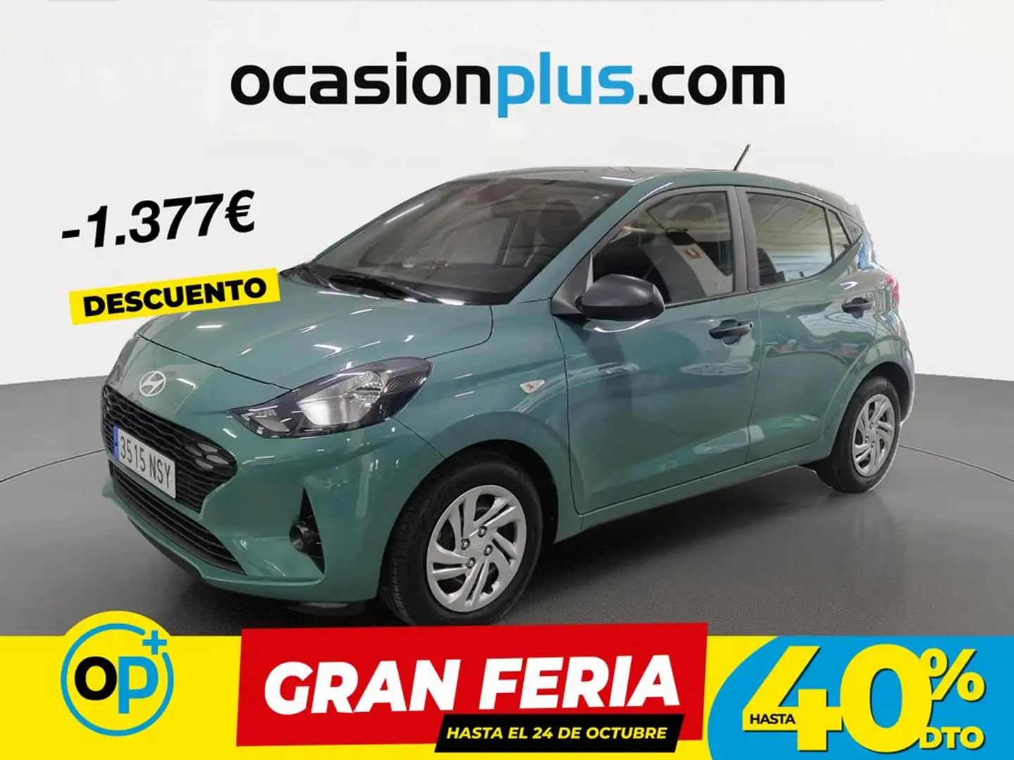 Hyundai i10 1.0 MPI Essence Verde - 1