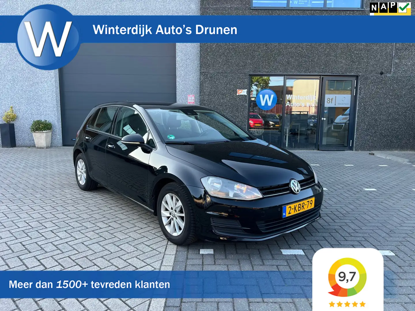 Volkswagen Golf 1.2 TSI Clima Automaat LaneAssist Navi Cruise Noir - 1