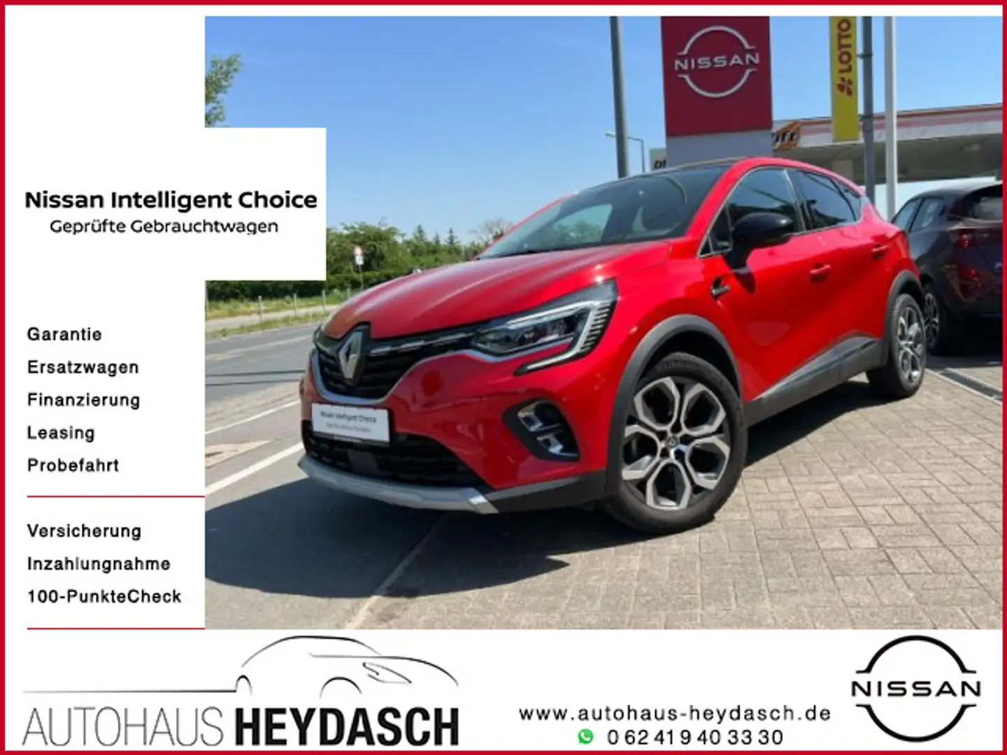 Renault Captur II Intens *Sitzhzg.*Navi*Schiebedach* Rosso - 1