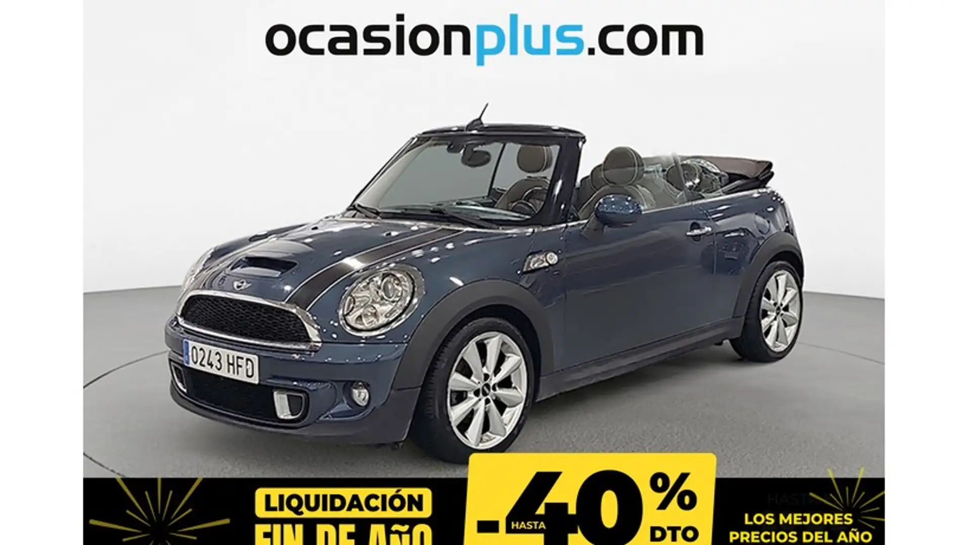 MINI Cooper S Cabrio Bleu - 1