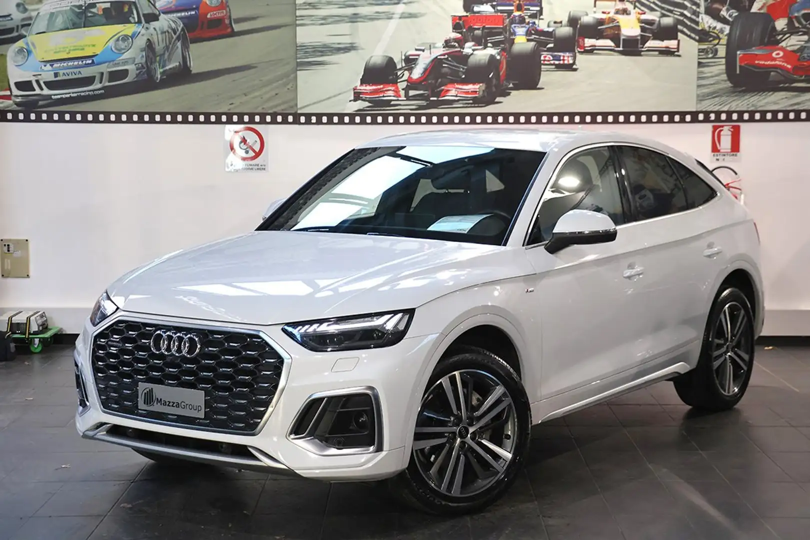 Audi Q5 40 TDI Sportback SPB Quattro S-Tronic S-Line Plus Bianco - 1