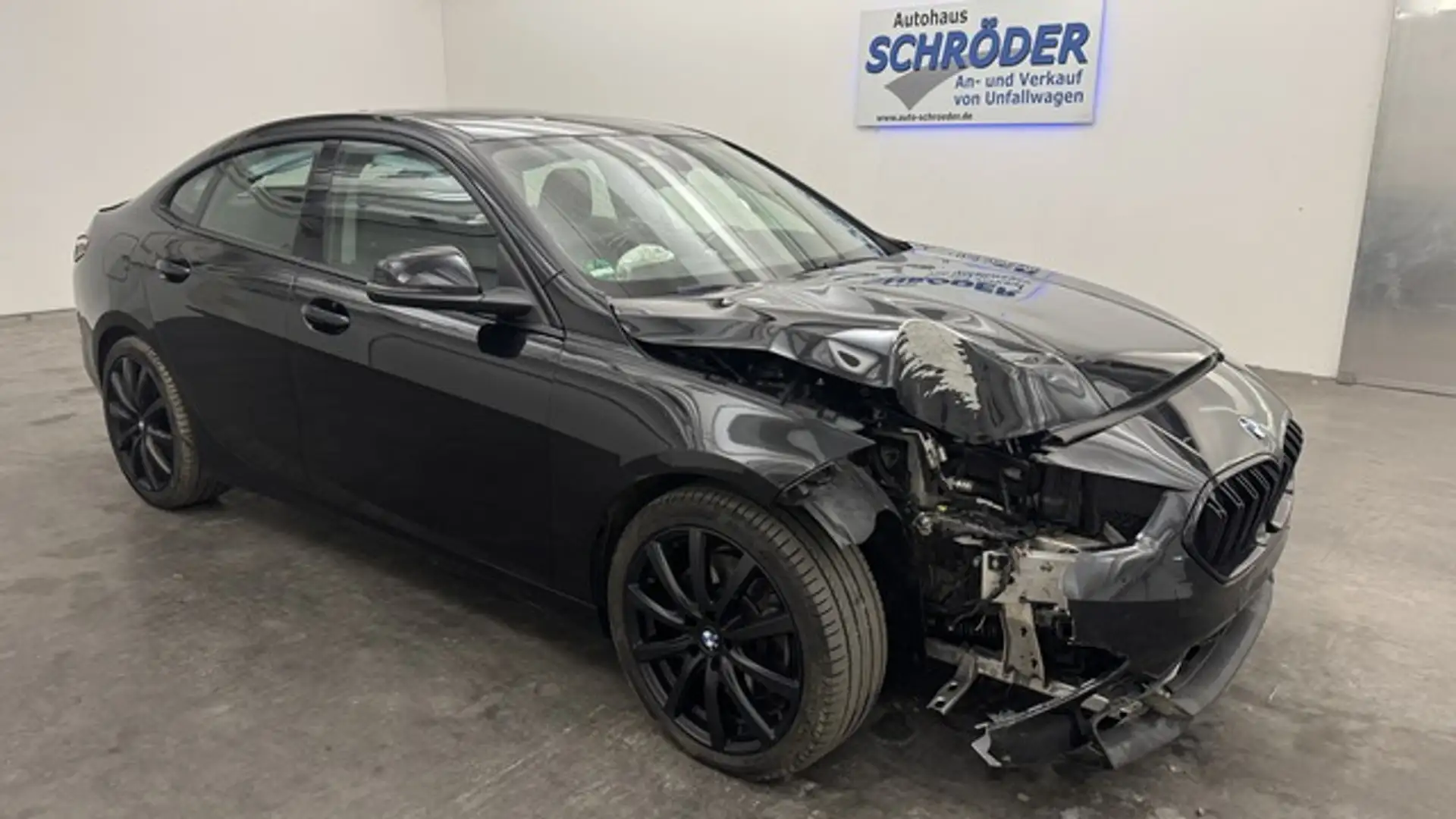 BMW 220 d xDrive Gran Coupe Advantage Aut. Leder*h/k Zwart - 2