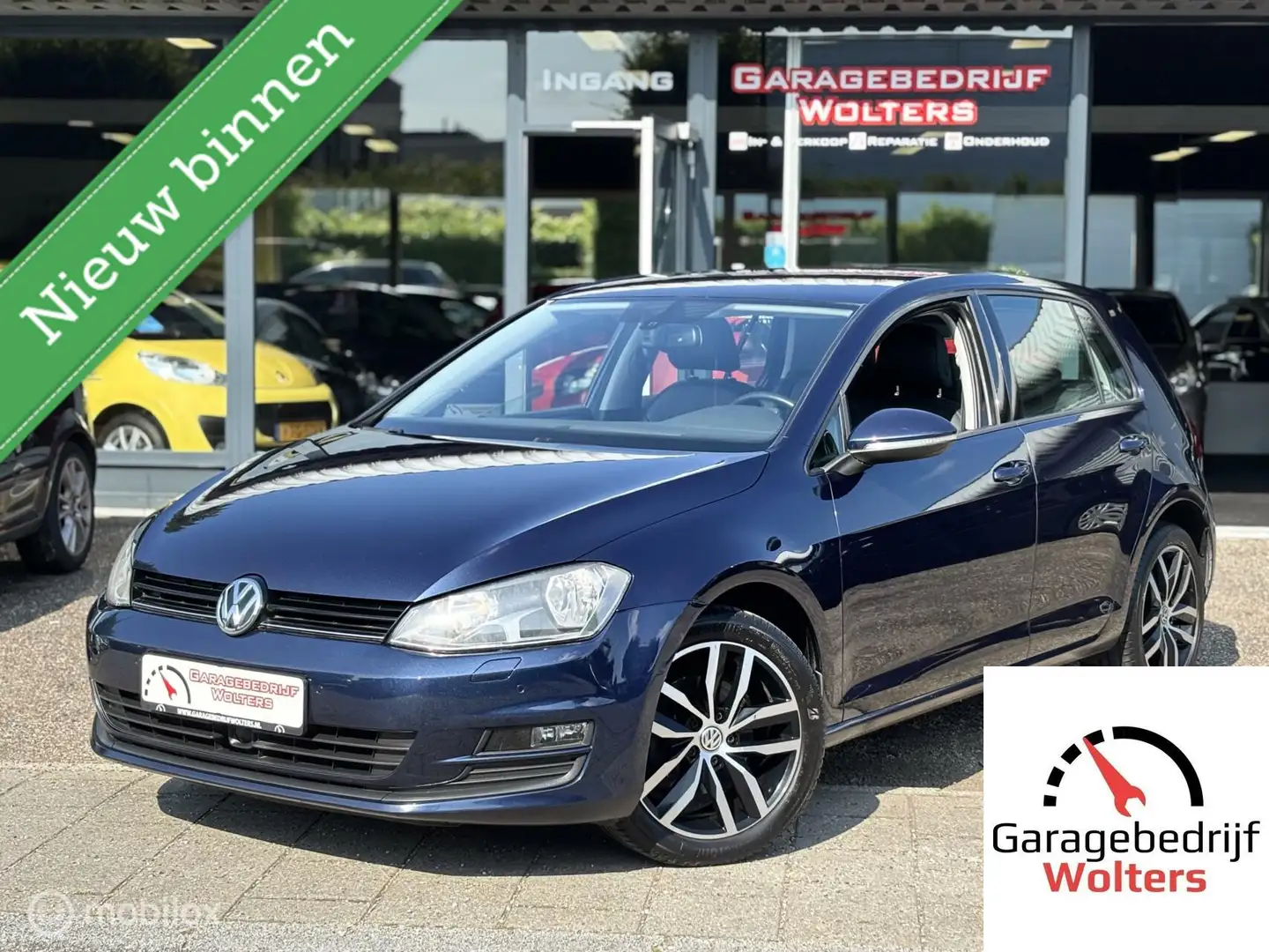Volkswagen Golf 1.4 TSI ACT Highline HALF LEER Cruise cont. Bleu - 1