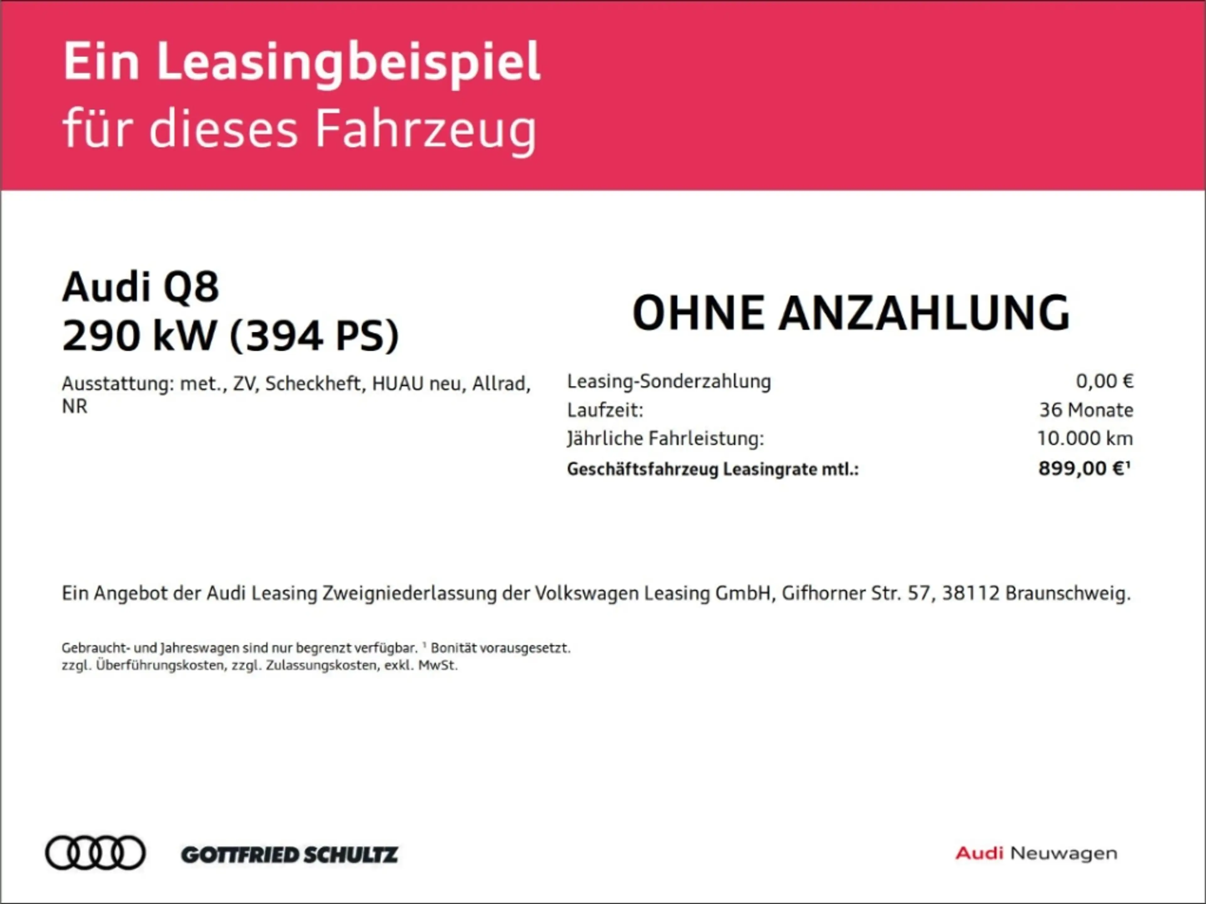 Audi Q8 e-hybrid quattro S line verfügbar ab NovMatrix+Pan — photo 2