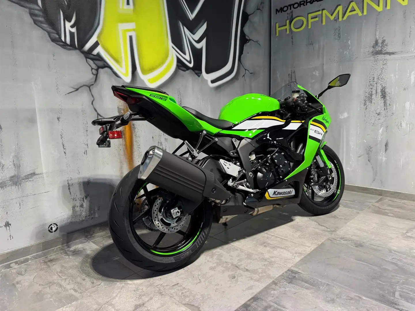 Kawasaki Ninja ZX-6R 1x grün Vert - 2