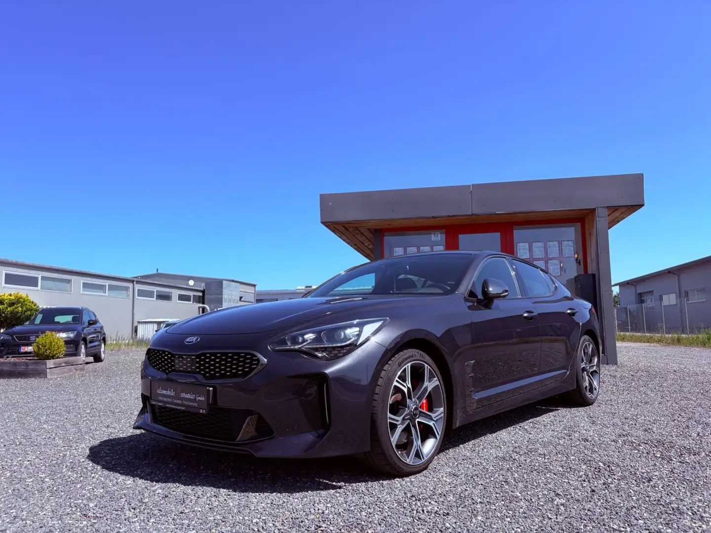 Kia Stinger GT 4WD Brembo H/K Nappa Leder Sitz Klima Schwarz - 1