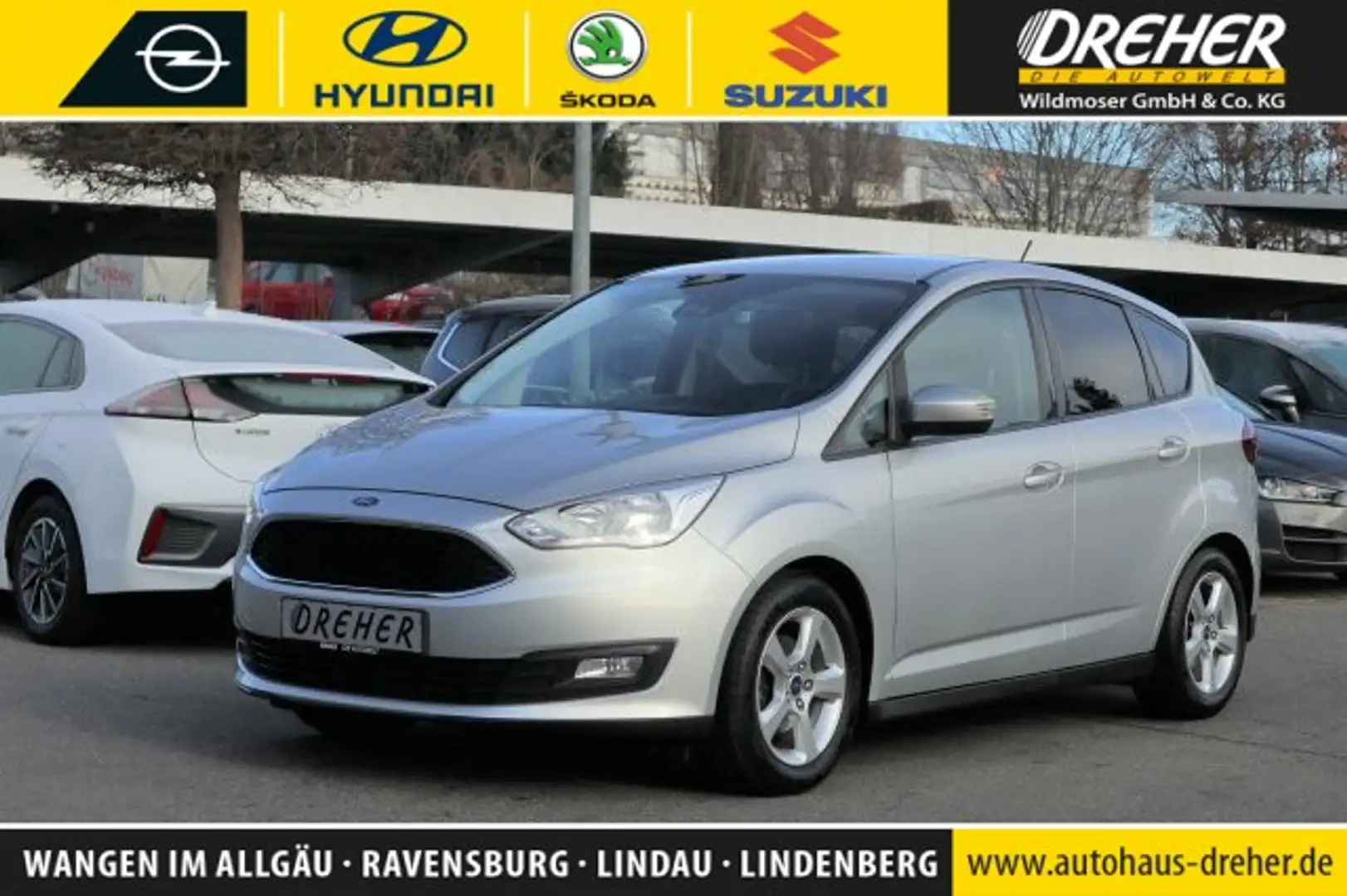 Ford C-Max C-Max 1.0 EcoBoost Cool&Connect Sitzhzg./Klima Argento - 1