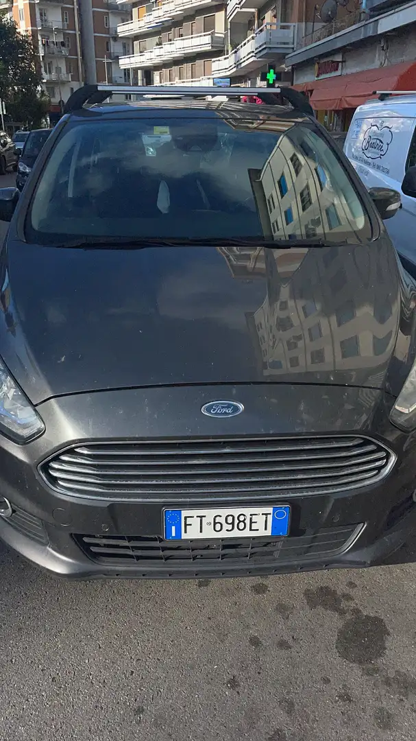 Ford S-Max S-Max II 2015 2.0 ecoblue Titanium Business s Grigio - 1