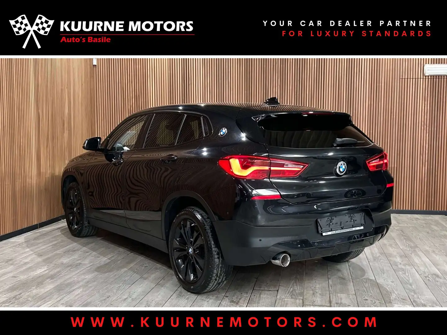 BMW X2 sDrive16d 18\/Led/Leder/Gps/VerwZet *1j garantie* Noir - 2