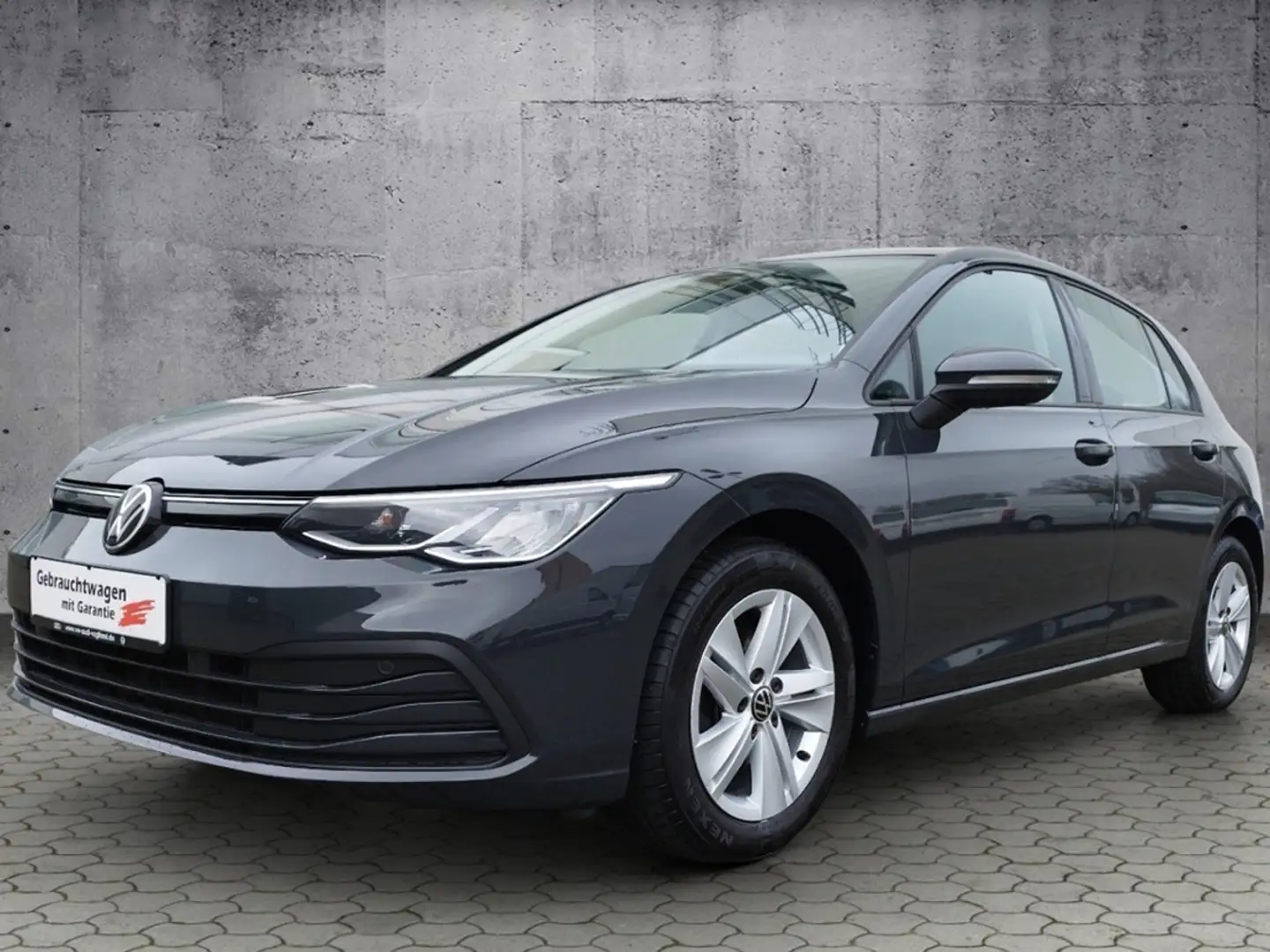 Volkswagen Golf VIII Life 1.0 TSI NAV/L+S/SHZ/LED/PDC KLIMA LED N Grau - 2