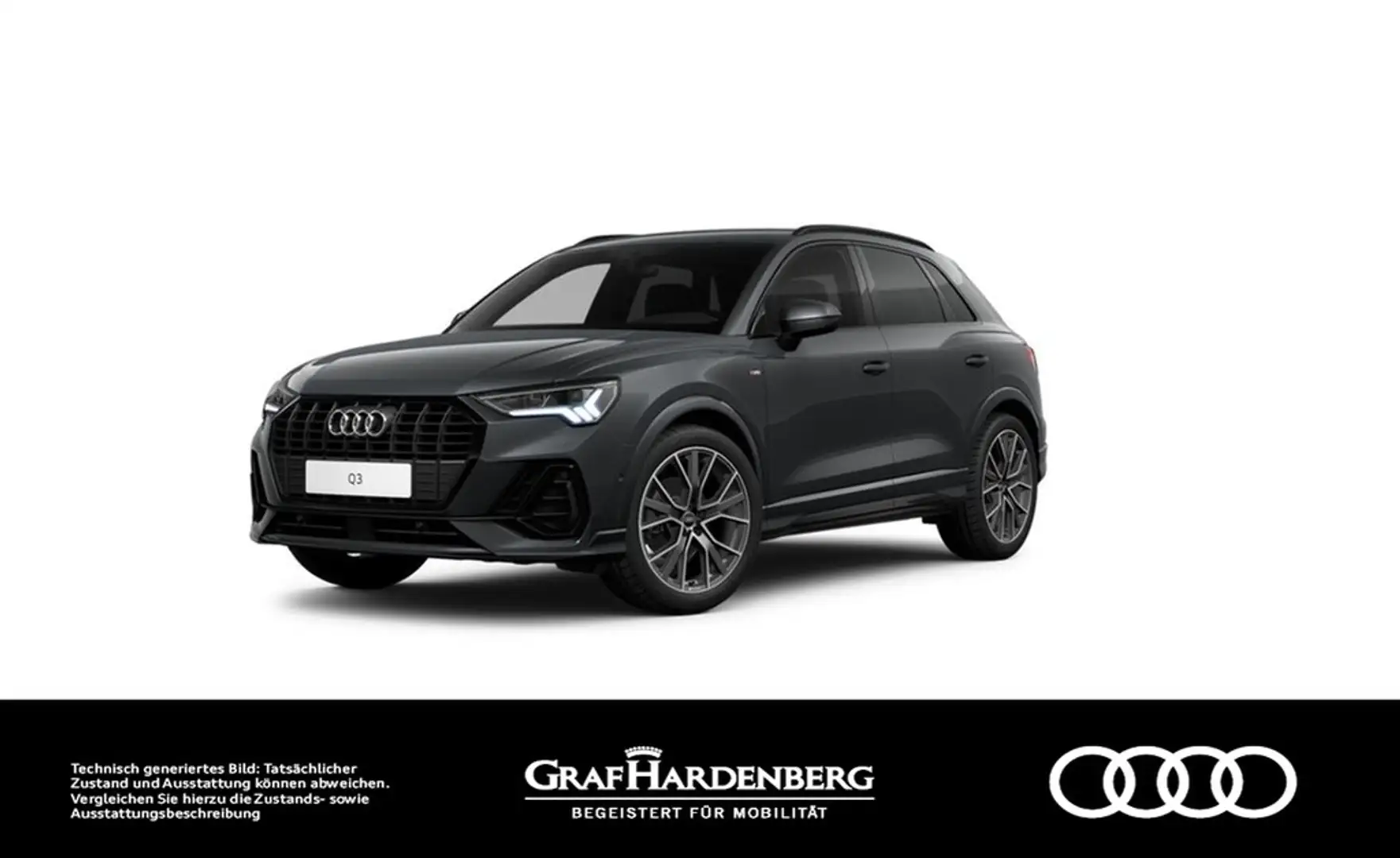 Audi Q3 35 TDI S line Matrix Navi ACC Grau - 1