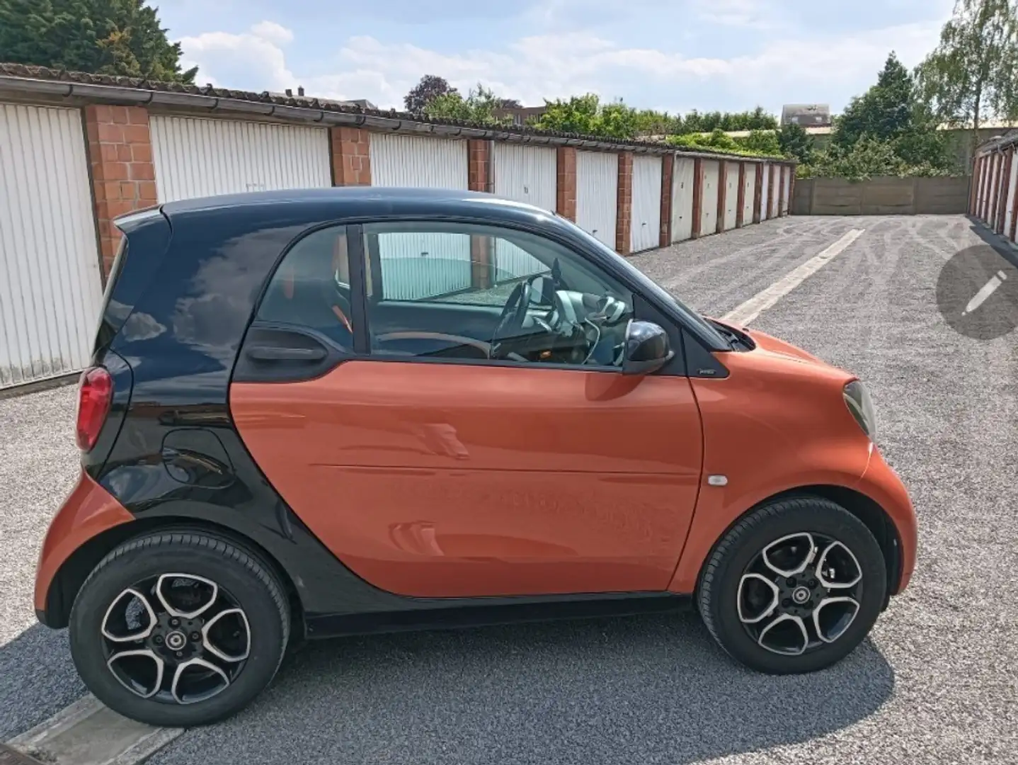 smart forTwo coupé 1.0i Passion Orange - 2