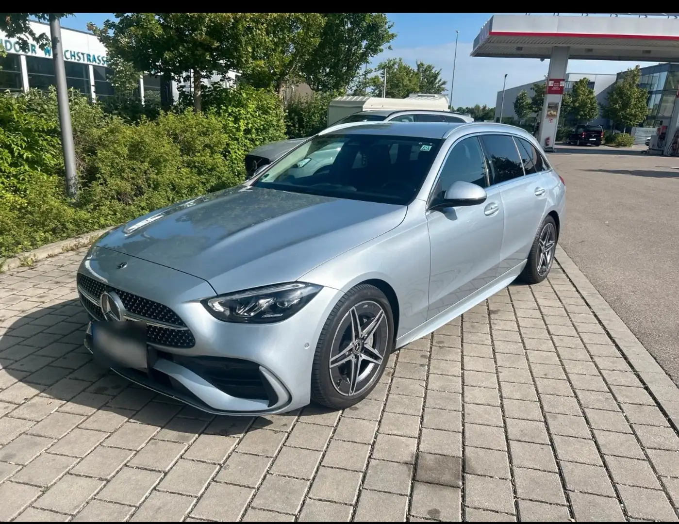Mercedes-Benz C 180 Amg paket innen aussen jungesterne garantie Silber - 1