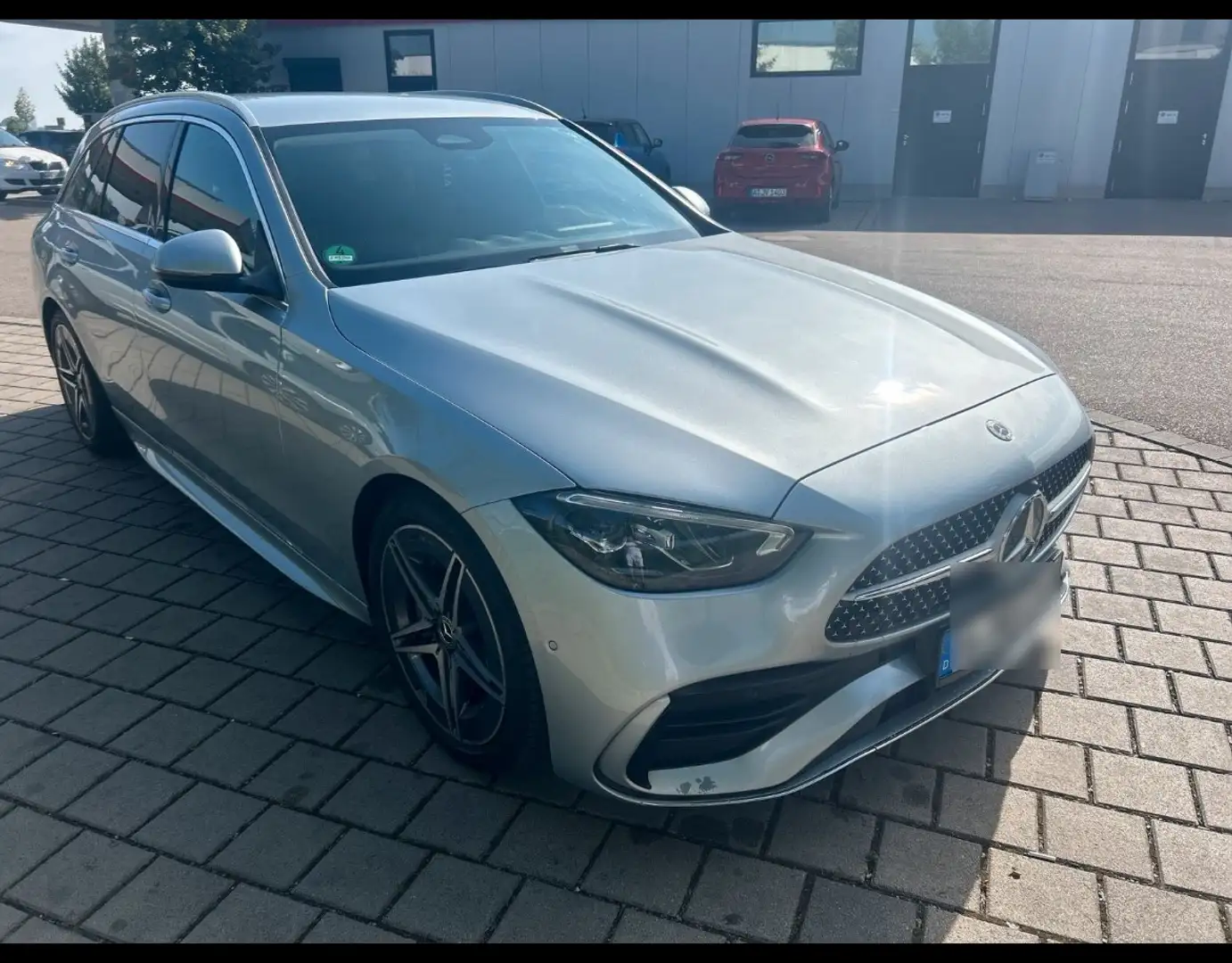 Mercedes-Benz C 180 Amg paket innen aussen jungesterne garantie Silber - 2