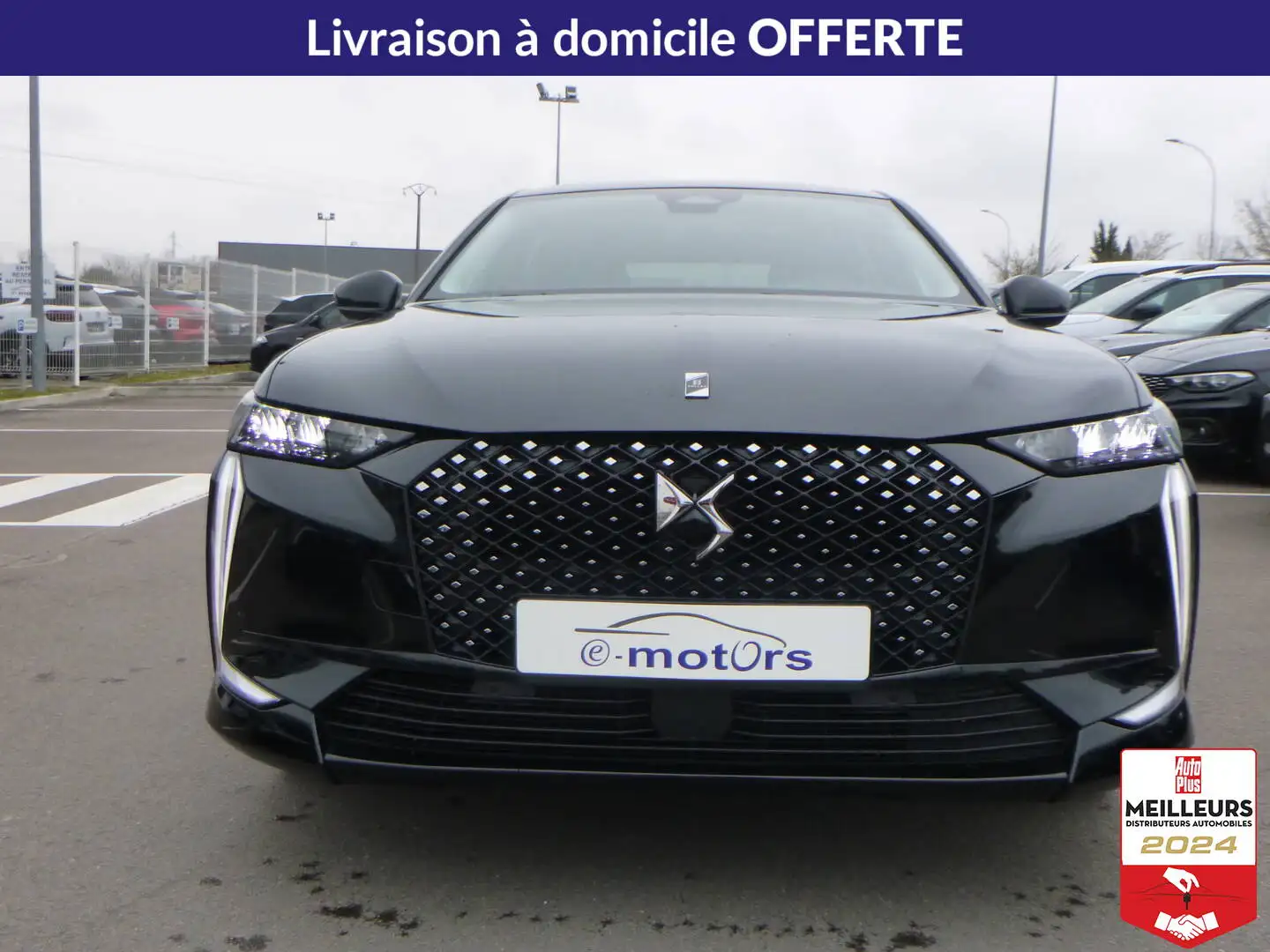 DS Automobiles DS 4 BlueHDi 130 EAT8 Pallas +Pack confort Noir - 2