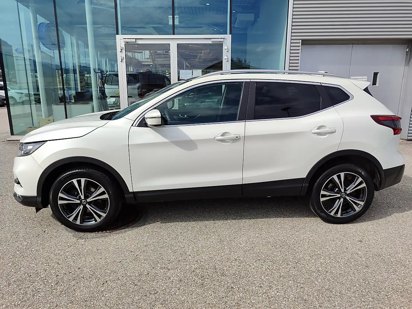 Nissan Qashqai 1.3 DIG-T N-Way (EURO 6d-TEMP) Weiß - 2
