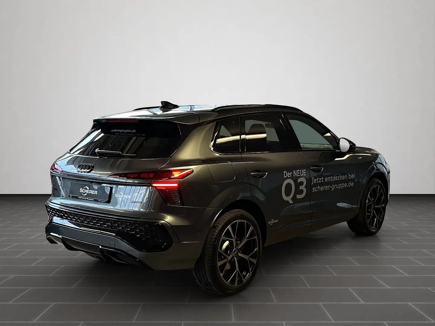 Audi Q3 SUV TFSI quatt. s.tro. MMI Pro/Pano/Digital M Gris - 2