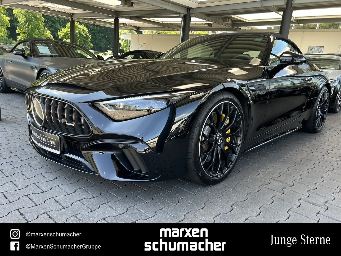 Mercedes-Benz SL 63 AMG AMG SL 63 4M+ Night2+Massage+HuD+Bur+PremiumPlus Noir - 1