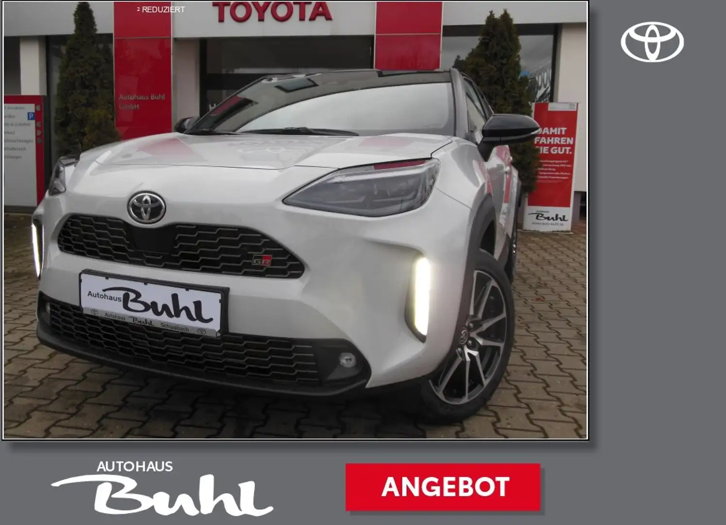 Toyota Yaris Cross Hybrid 1.5 VVT-i GR Sport Grau - 1