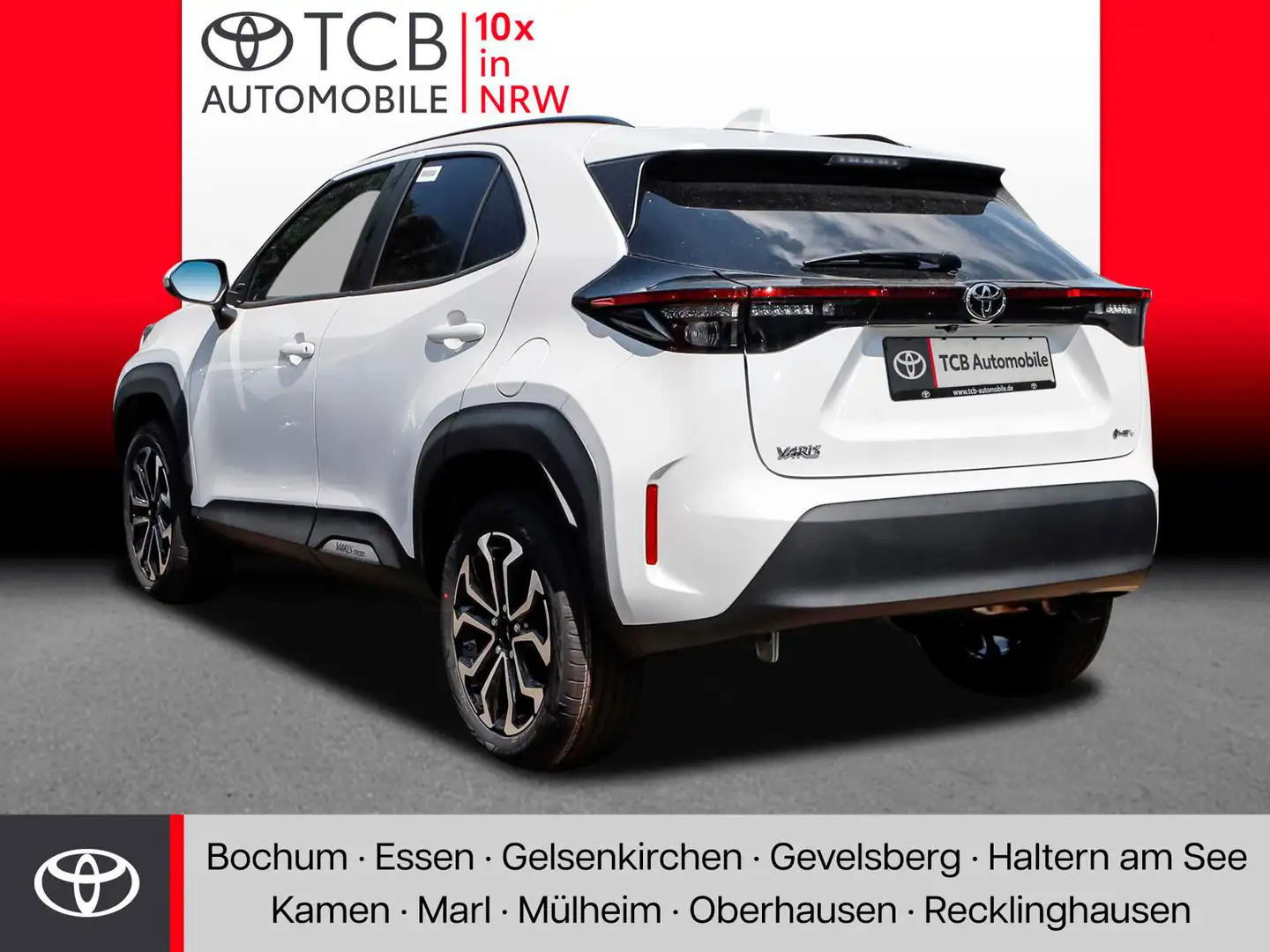 Toyota Yaris Cross 1.5 Hybrid Teamplayer KAMERA KLIMA ALU BT ANDROID APPLE TEMP. Weiß - 2