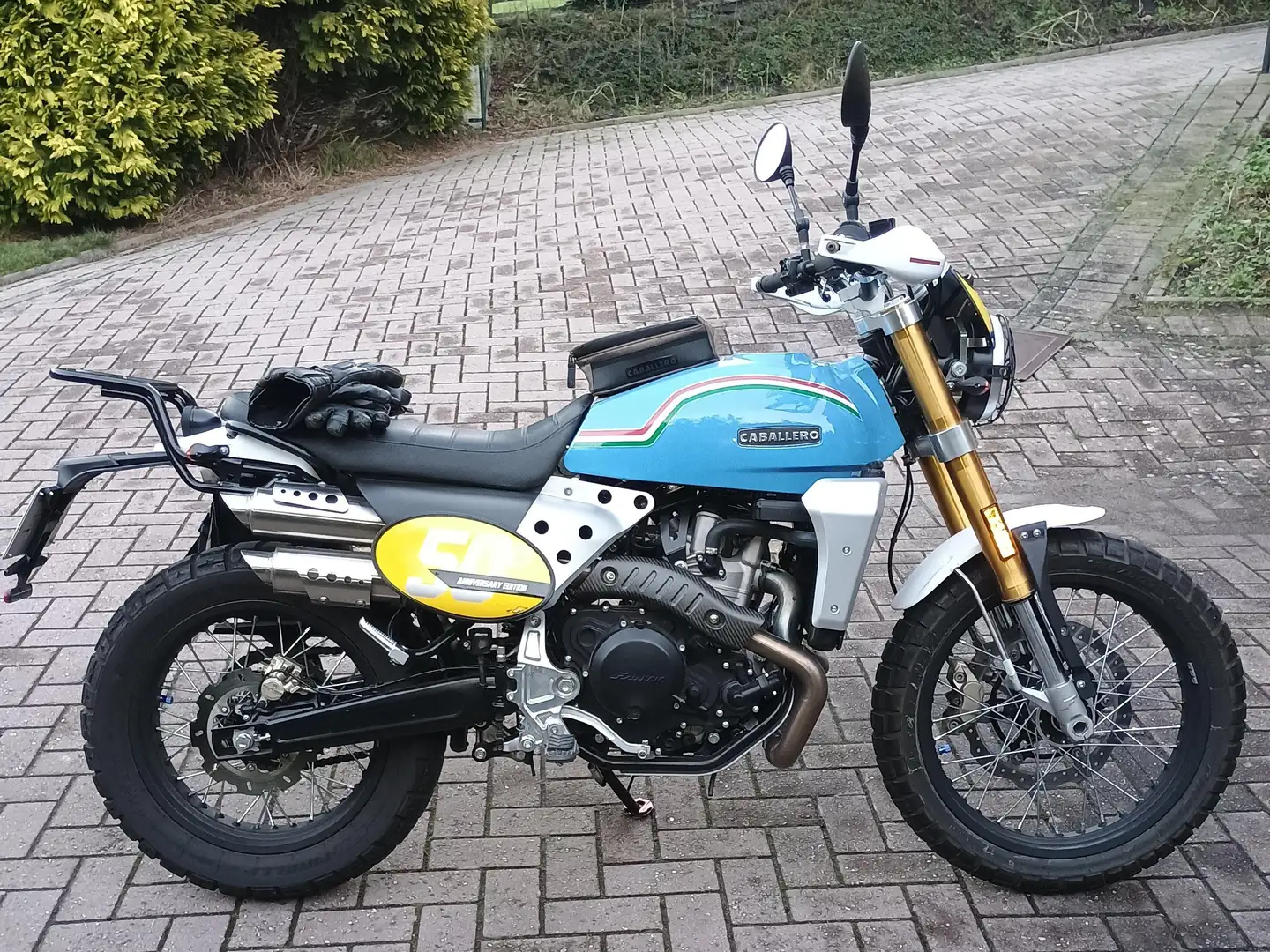 Fantic Caballero 500 50 éme anniversaire Bleu - 1