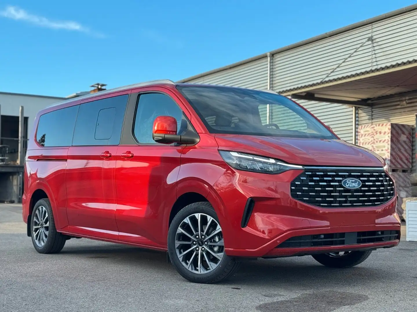 Ford Tourneo Custom L2 Titanium/2025/Sofort verfügb. Rot - 1