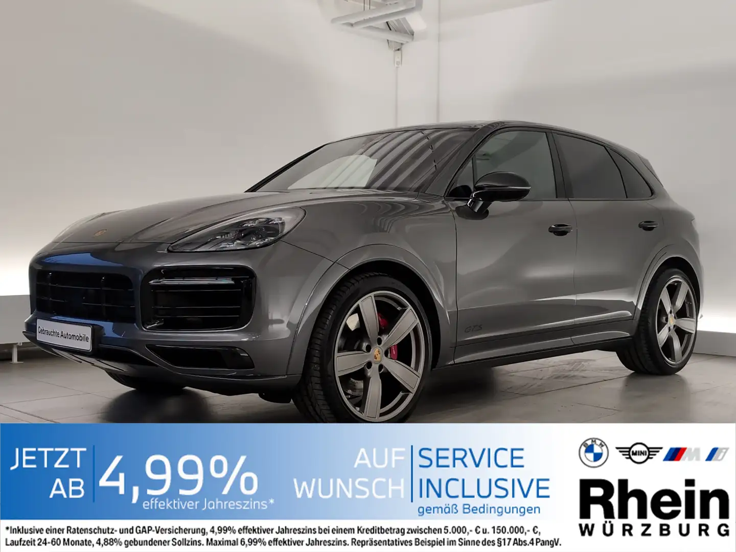 Porsche Cayenne GTS Tiptronic S AHK/Shz/Lordose Chrono/StandH/Bose Grey - 1