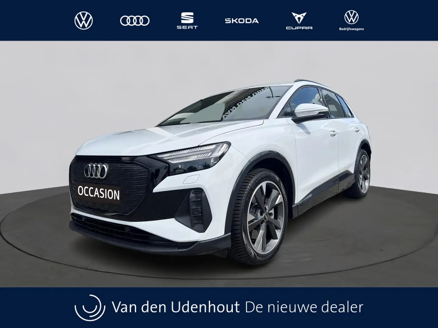 Audi Q4 e-tron 40 Advanced edition 204Pk / Matrix Led / Parkeerhu Wit - 1