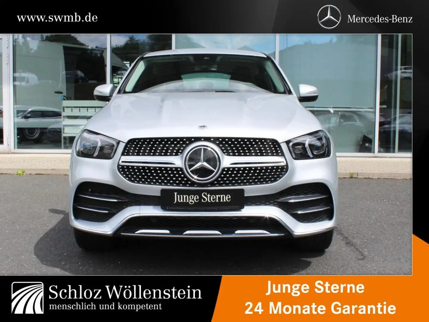 Mercedes-Benz GLE 350 de 4M Coupé AMG/MULTIBEAM/AIRMATIC/RfCam Zilver - 2