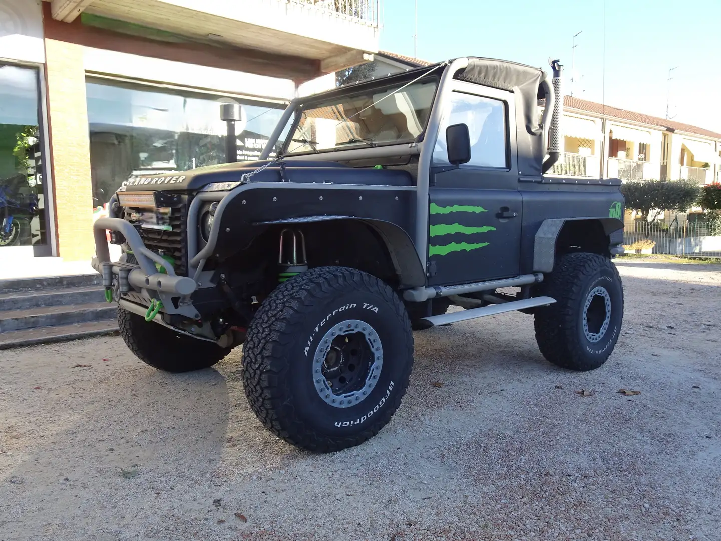 Land Rover Defender Defender V 1990 90 90 2.5 td5 E Soft Top Nero - 1
