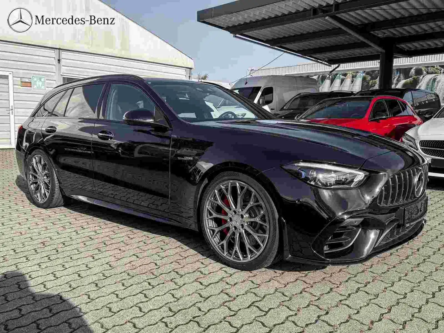 Mercedes-Benz C 63 AMG S E PERFORMANCE T 360°+AHK+Pano+HUD Schwarz - 2