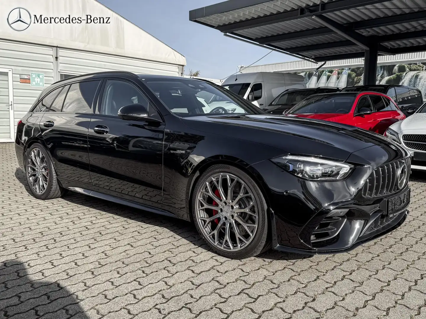 Mercedes-Benz C 63 AMG S E PERFORMANCE T 360°+AHK+Pano+HUD Zwart - 2