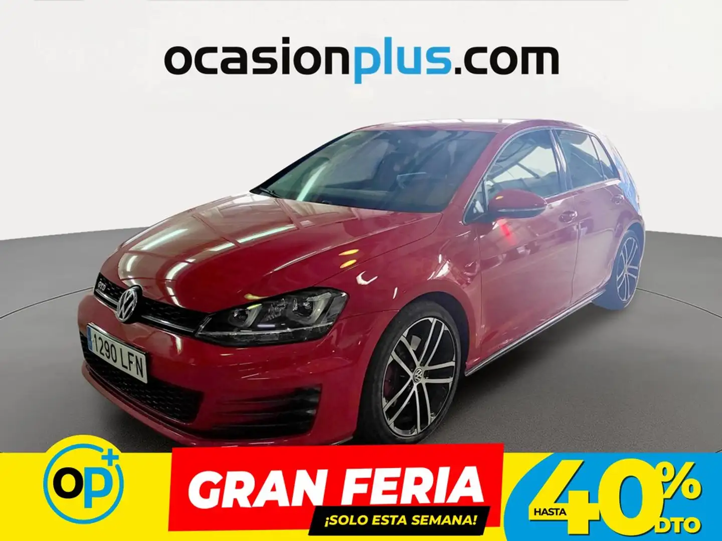 Volkswagen Golf 2.0TDI CR BMT GTD 184 Rojo - 1