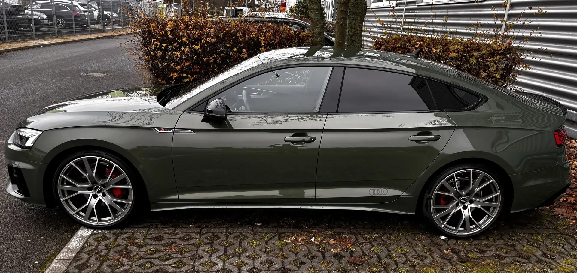 Audi A5 40 TFSI Quattro Edition One Grün - 2